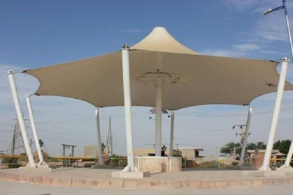 مظلات شكل هرمي تركيب مظلات سيارات احترافية بجودة ممتازة