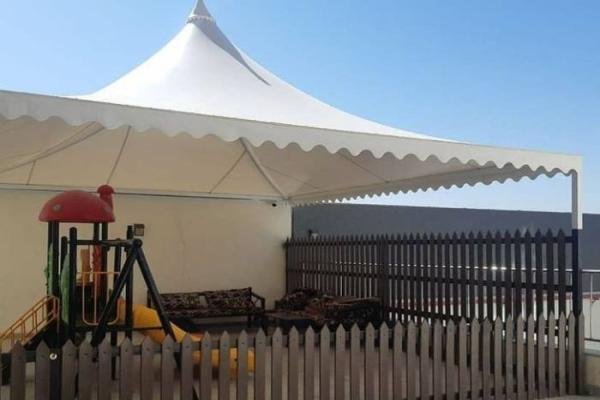 مظلة هرمية بالرياض تركيب مظلات سيارات احترافية بجودة ممتازة