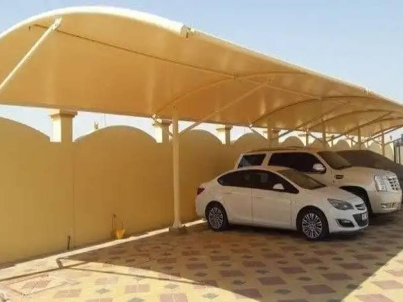 مظلات سيارات قماشية